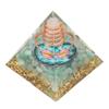 6cm Energy Generator Orgonite Pyramid for Positive Energy Healing Crystal Pyramid Meditation