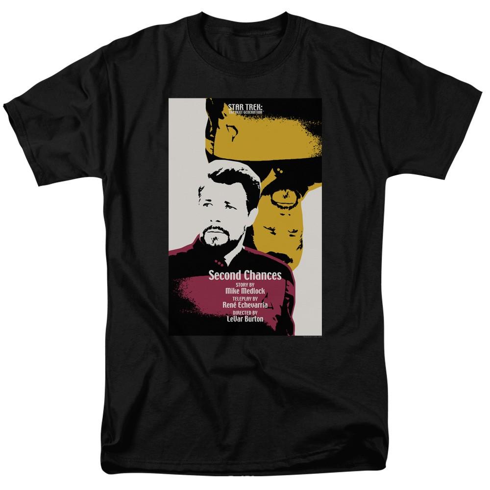 Star Trek - Tng Season 6 Episode 24 - Adult Unisex Short Sleeve T-Shirt - Black 2XL