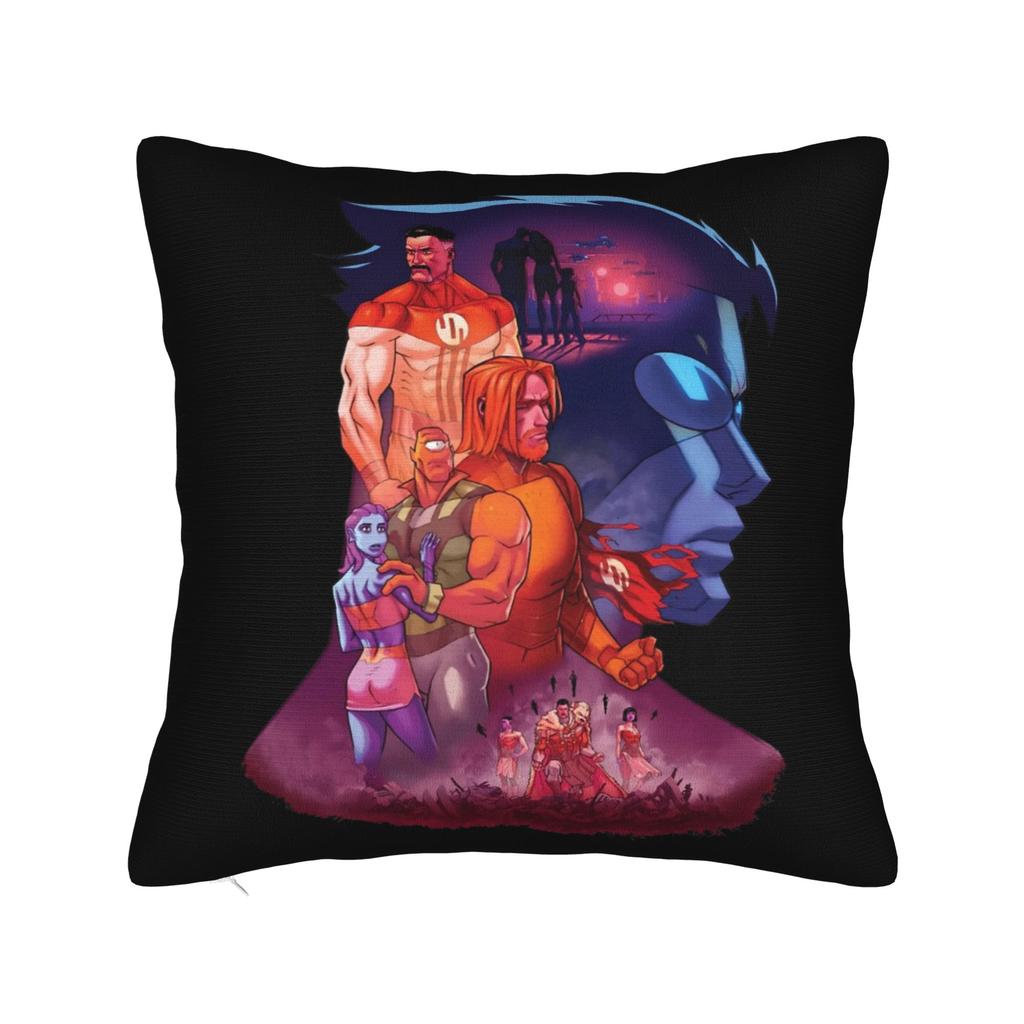 Dinosaurus Invincible TV Series Pillowcase Soft Fabric Cushion Cover Decor Pillow Case Cover Home Wholesale Cm