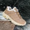 TUINANLE Women Cotton Shoes Winter Casual Plush Warm Snow Boots Female Outdoor Non-Slip Lace Up Walking Sneakers Men