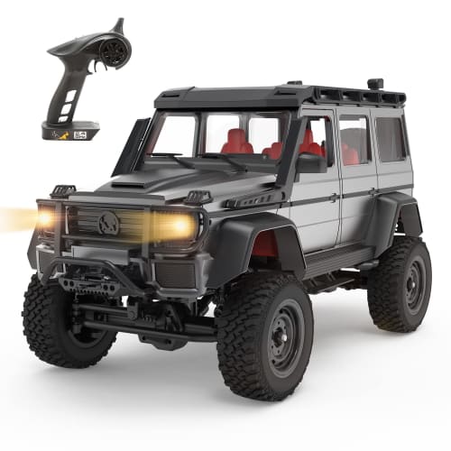 DEERC 1/12 Scale RC Crawler, Hobby, Off-Road, 4WD, Independent Suspension, Four-Wheel Drive, Customizable, for Adults, 40-Minute Operation Time, 2.4GH