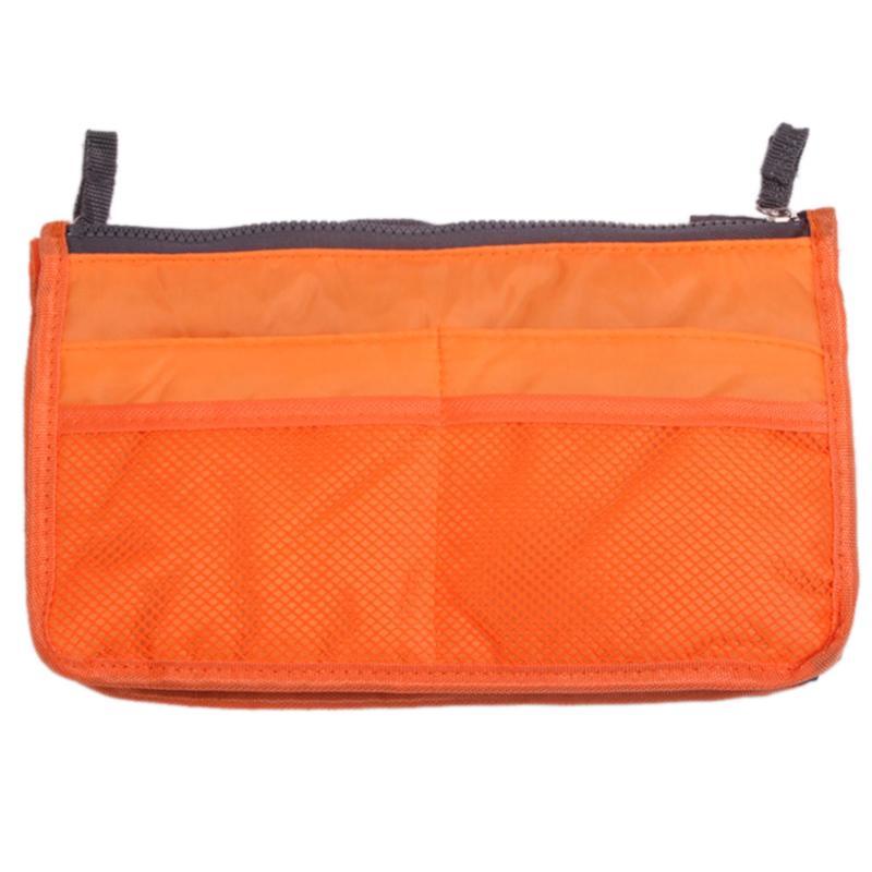 Outdoor Travel Purse Organizer Insert for Handbags Ladies Multi-function Toiletry Cosmetics Storage Bag Large Capacity Zipper Tote Bag