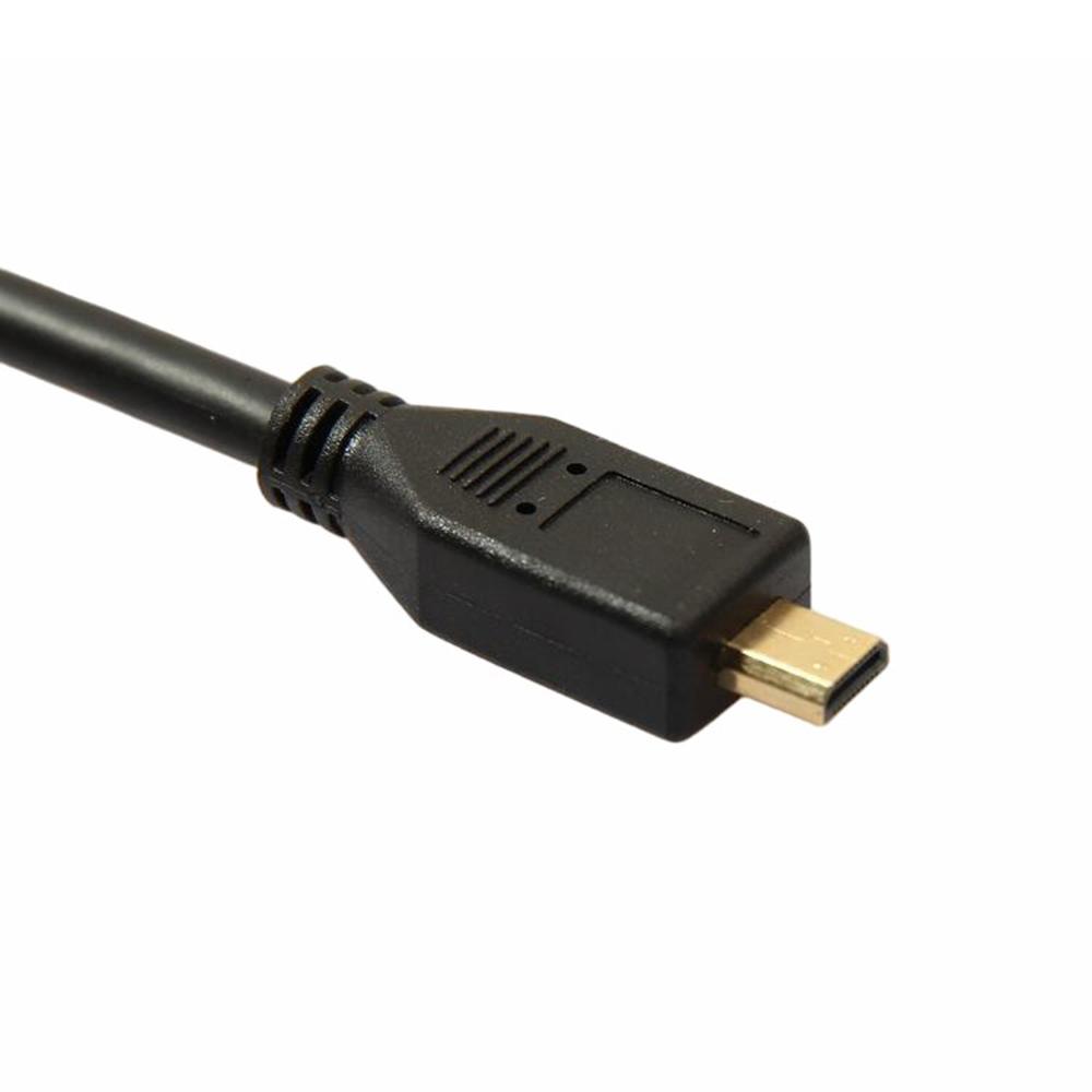 1.8m Micro HDMI To HDMI Cable for Camera Laptop Projector High Definition HDMI 1.4 Cord