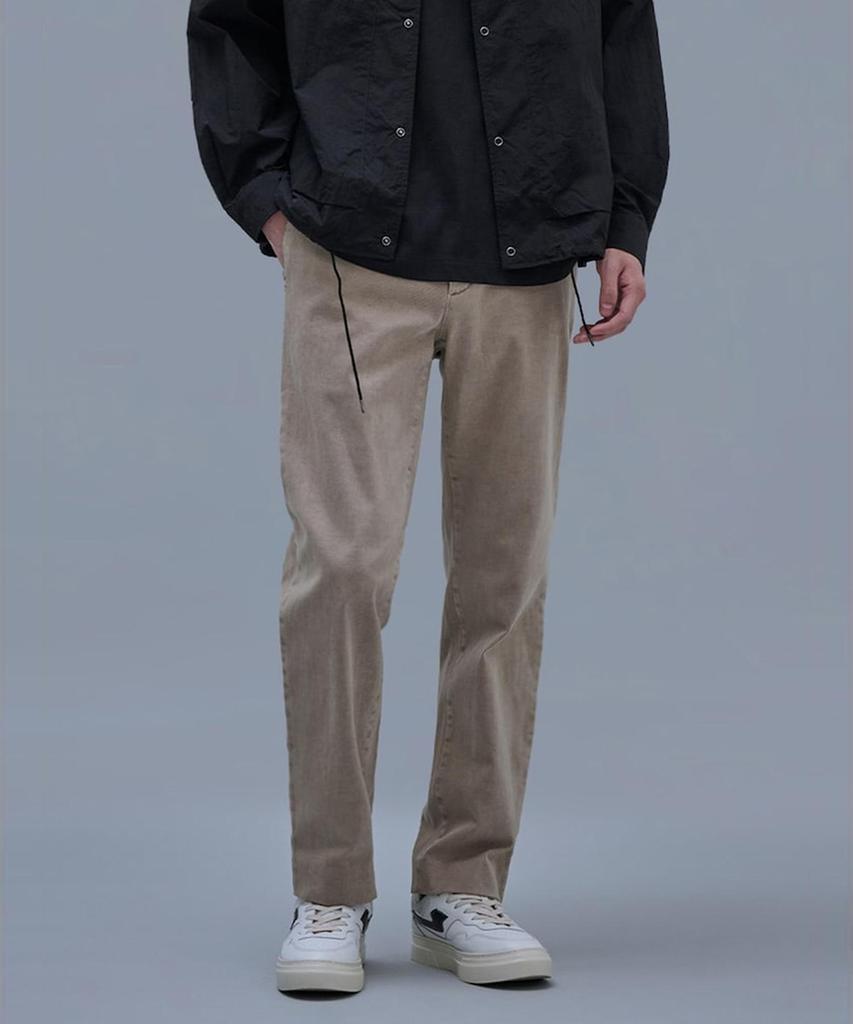 SHIFT.G Garment Dyed Slacks Beige