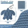 3Pcs Turtle Shape Tub Scum Absorber Versatile Reusable and Washable Hot Tub Sponge for Swimming Pool and Spa Keeping Water Clean