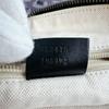 Gucci Leopard Print Clutch Bag Hand Pouch Gray Canvas Unisex Used