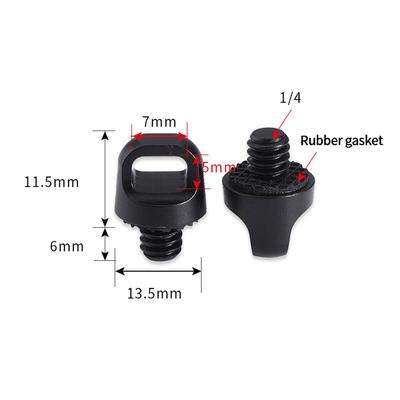 1/4 Inch Lanyard Screw D Ring Handle Shoulder Strap Mount Adapter Digital Camera