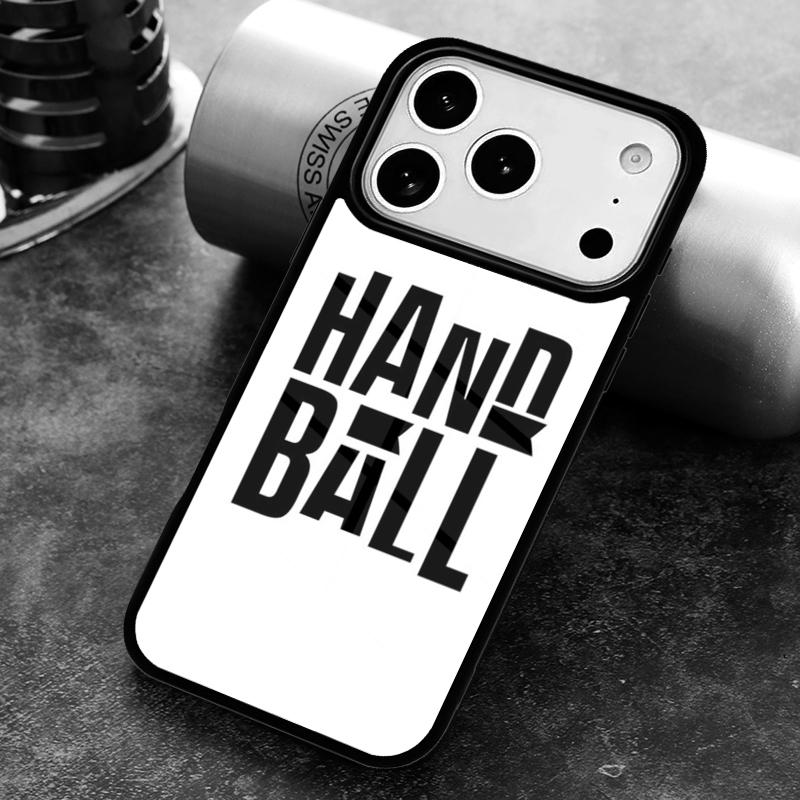 Handball Sport Phone Case for iPhone 17 16 15 Pro Max Air 14 13 12 11 Plus Shockproof Cover