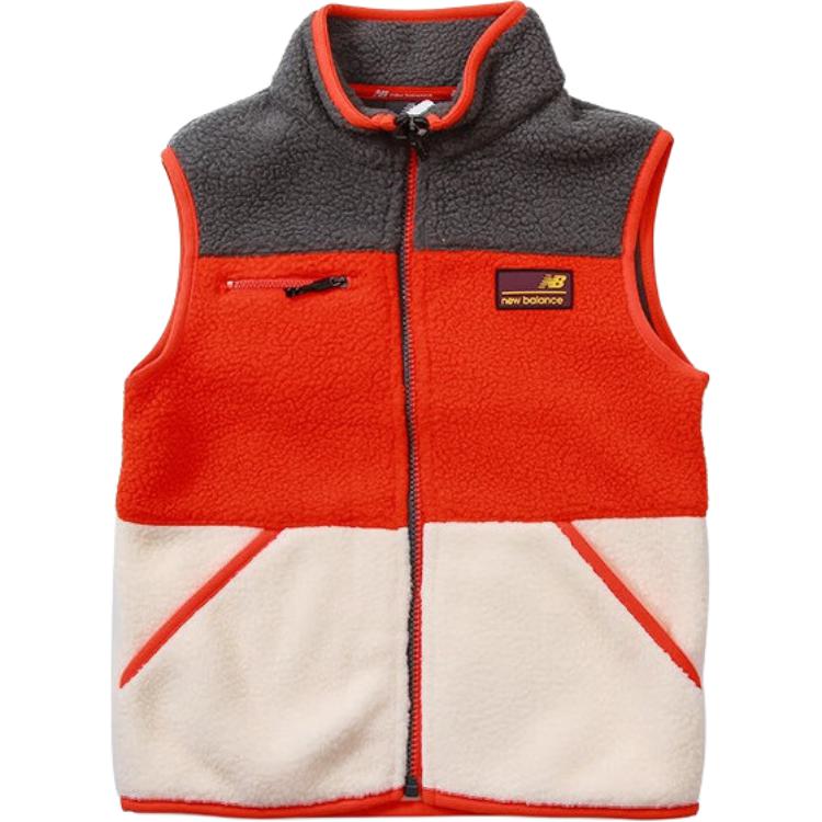 New Balance Kids Vests Stand Collar Moderate 7JB4S013-ORG 110