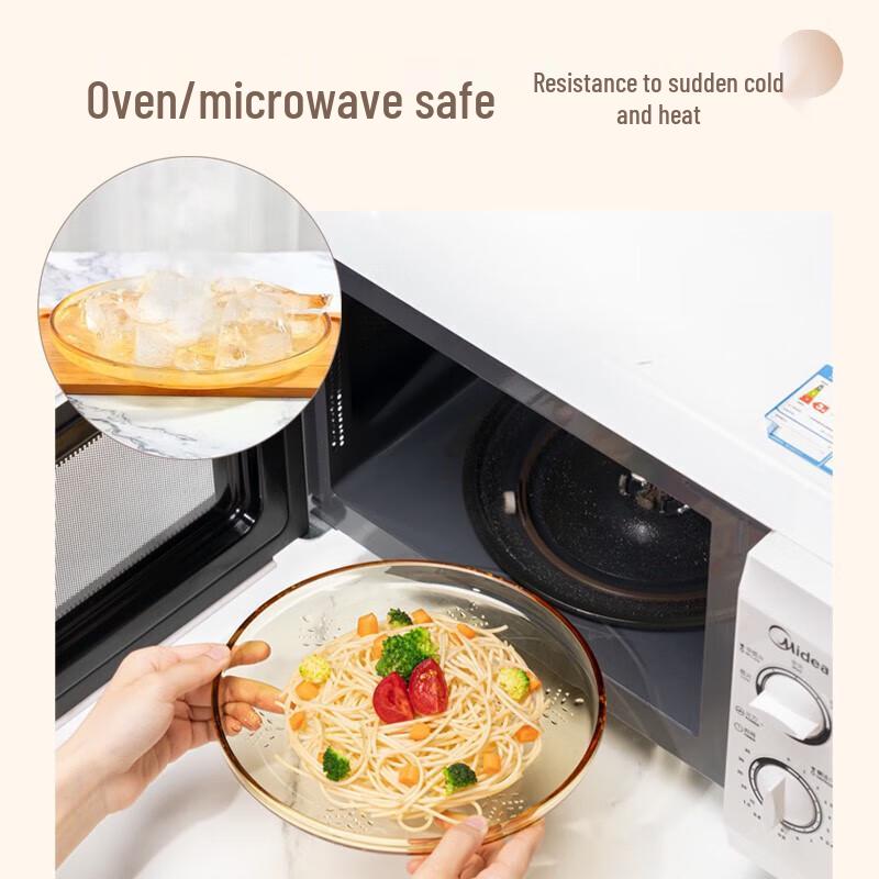 Elegant Embossed Glass Tableware Set