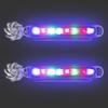 1/2 Stück Auto LED Tagfahrlicht Windkraftbetriebene LED Flutlichtstrahler Zusatzbeleuchtung Motorradlampe Automobil Tagfahrlicht
