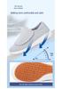 2025 Spring Summer Women's Breathable Velcro Mesh Loafers - Lightweight & Comfortable