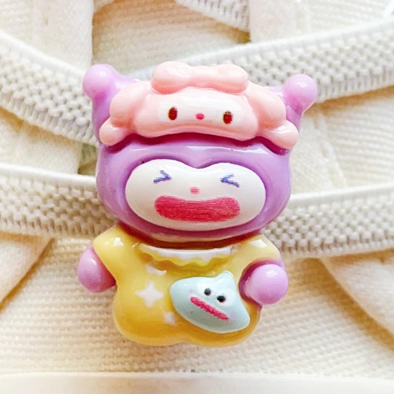 Kids Cartoon Shoelace Charms: Air Force 1 Resin Ornaments & DIY Accessories