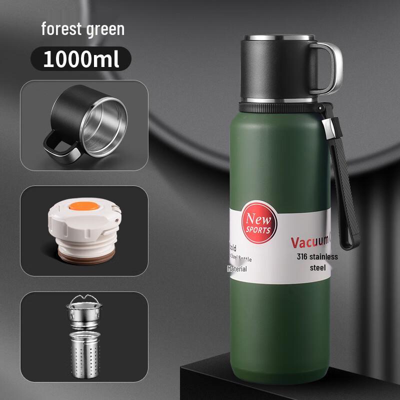 Shangqi Men s Insulated Tea Thermos Bottle