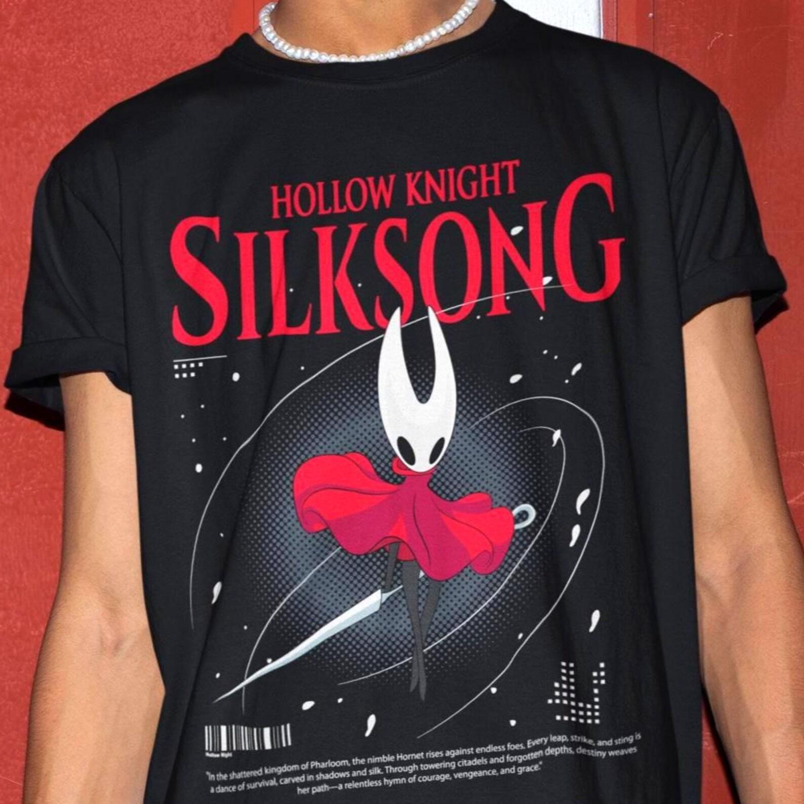 Silksong Retro Pixel Hornet T-Shirt, 8-Bit Indie Game Style 2XL