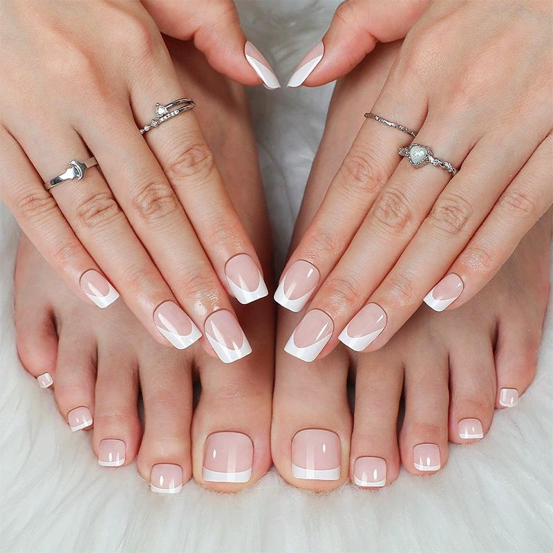 

Trendy Spicy Girl Toenail and Fingernail Tips Set for Ladies