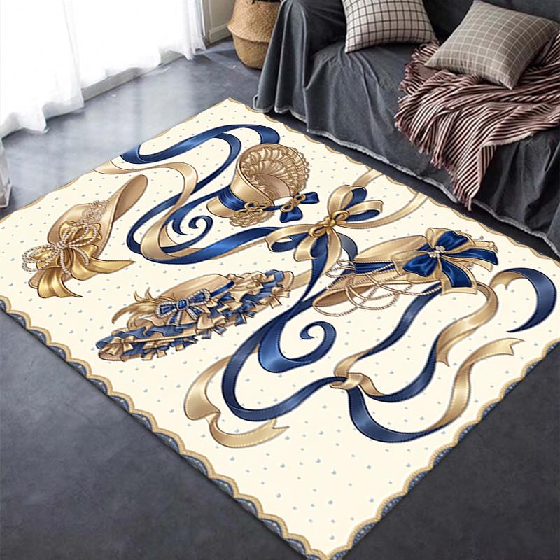 2025 New ribbon Carpet Rug for Living Room Bedroom Home Sofa Decoration,Kids play Non-slip Floor Mat