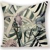 New Nordic Green Plant Printed Pillow Case Sofa Pillow Leaf Series Decorative Pillow Linen