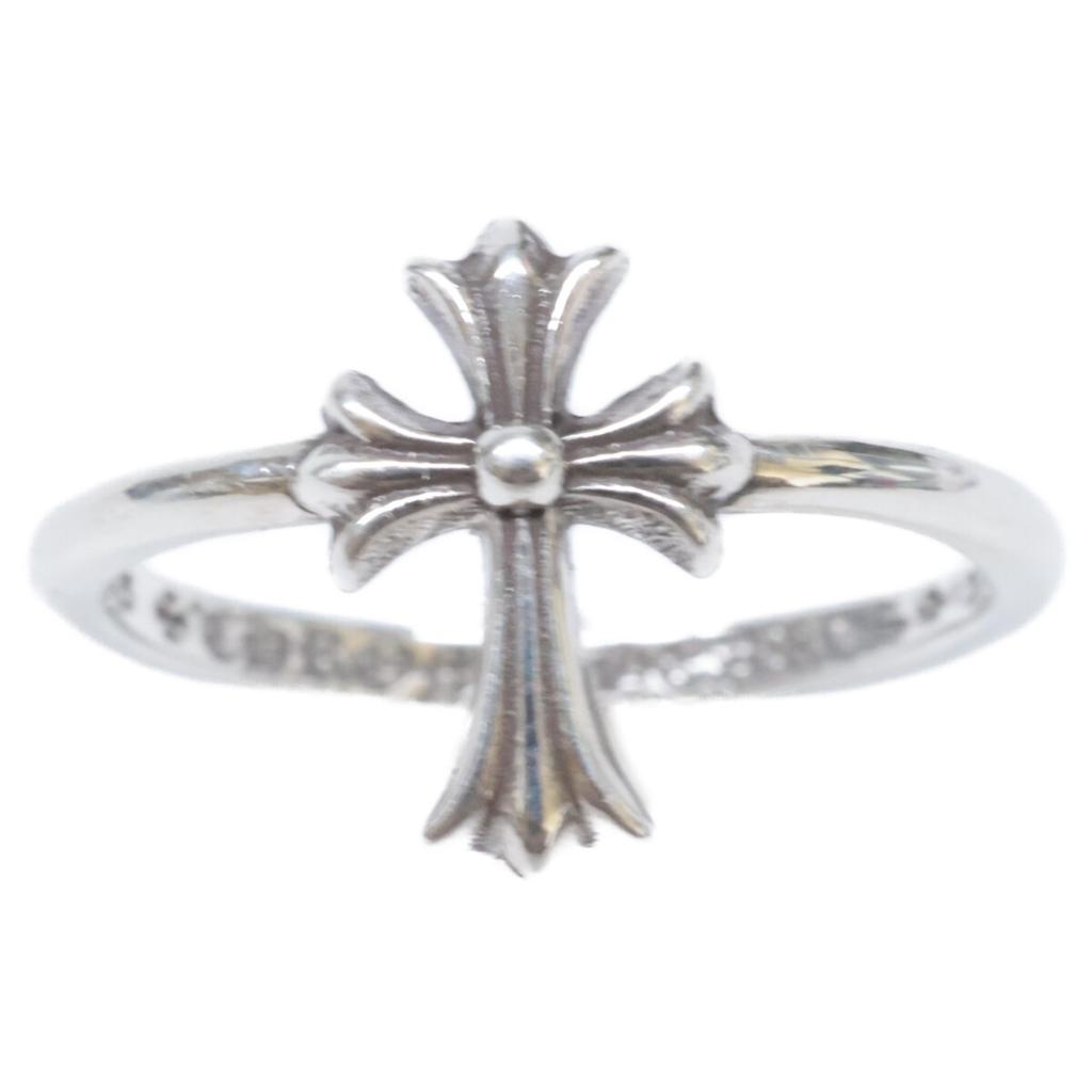 Chrome Hearts 925 Bubble Gum CH Cross Ring ring SilverUsed