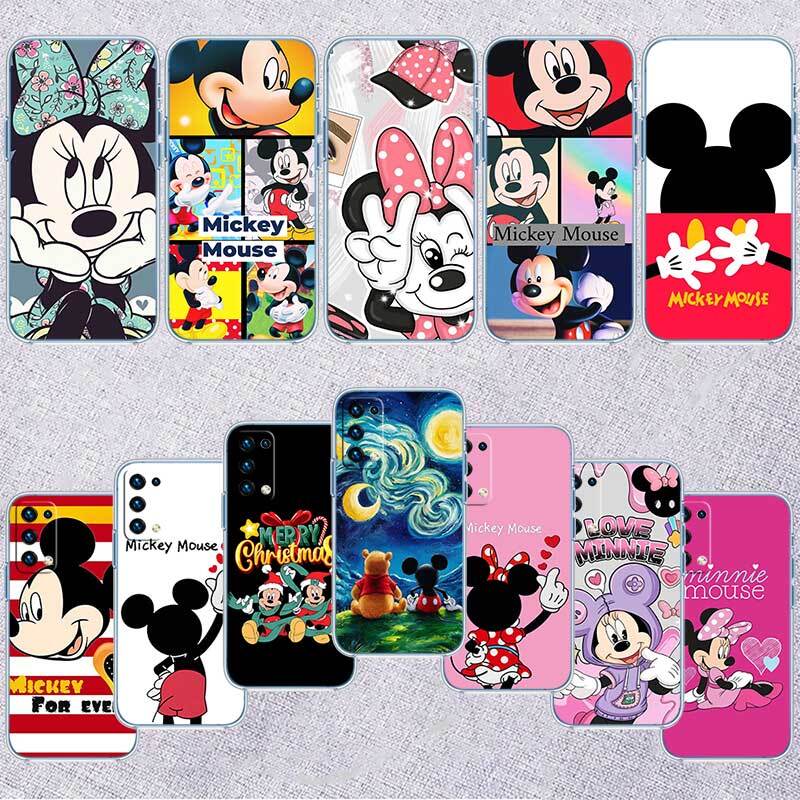 Mickey Minnie Mouse Case for Motorola E7 E22 E20 E13 E15 E22S E30 E40 G10 G20 G04 G22 G23 G05 G75 G35 G55 G6 G7 G8 G9 Plus Power Play