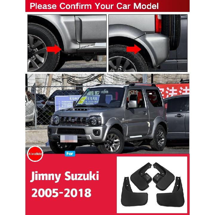 

Брызговики для Jimny Suzuki 2005-2018, брызговики для крыльев, передние и задние брызговики автомобиля Jimny Suzuki