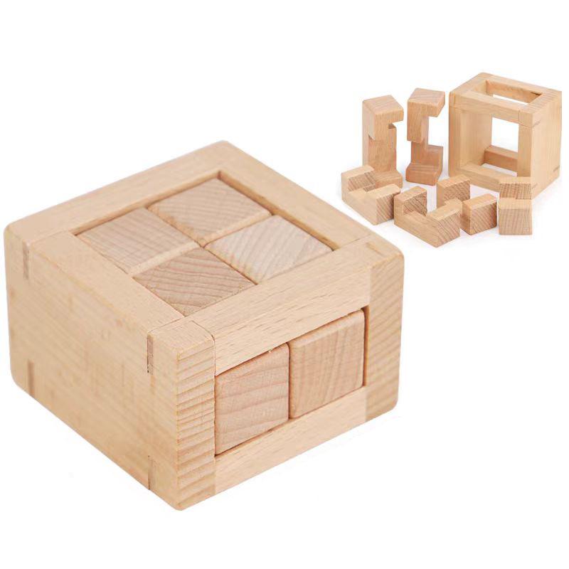 Breakout Very Difficult Puzzle Box For Adults And Kids IQ Challenge Luban Lock 3D Unlock Brain Teasers Unique Learning Gifts