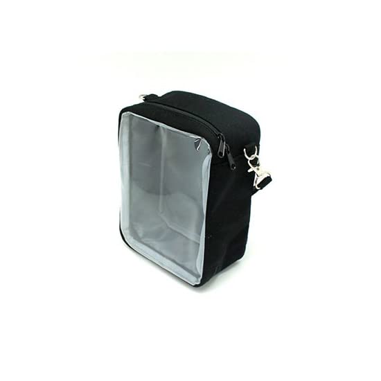 Coade CONC CO305 Mini Plush Pouch, Black, Large
