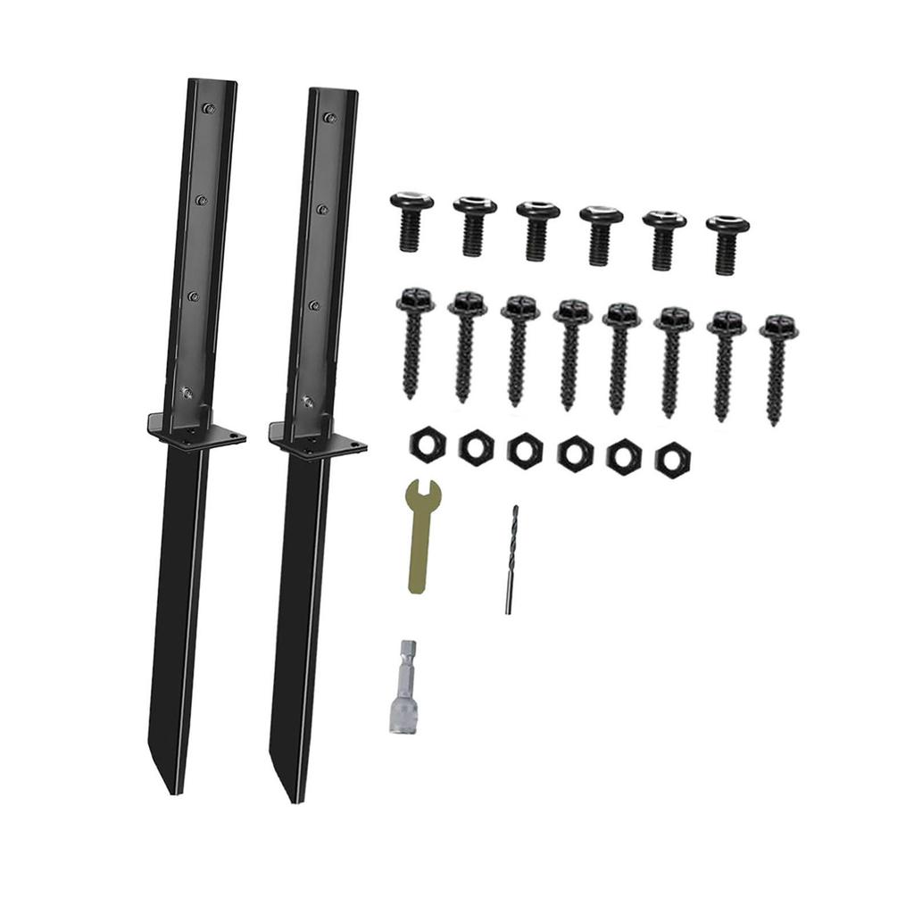 Durable Fence Post Support Kit for Yard Installation