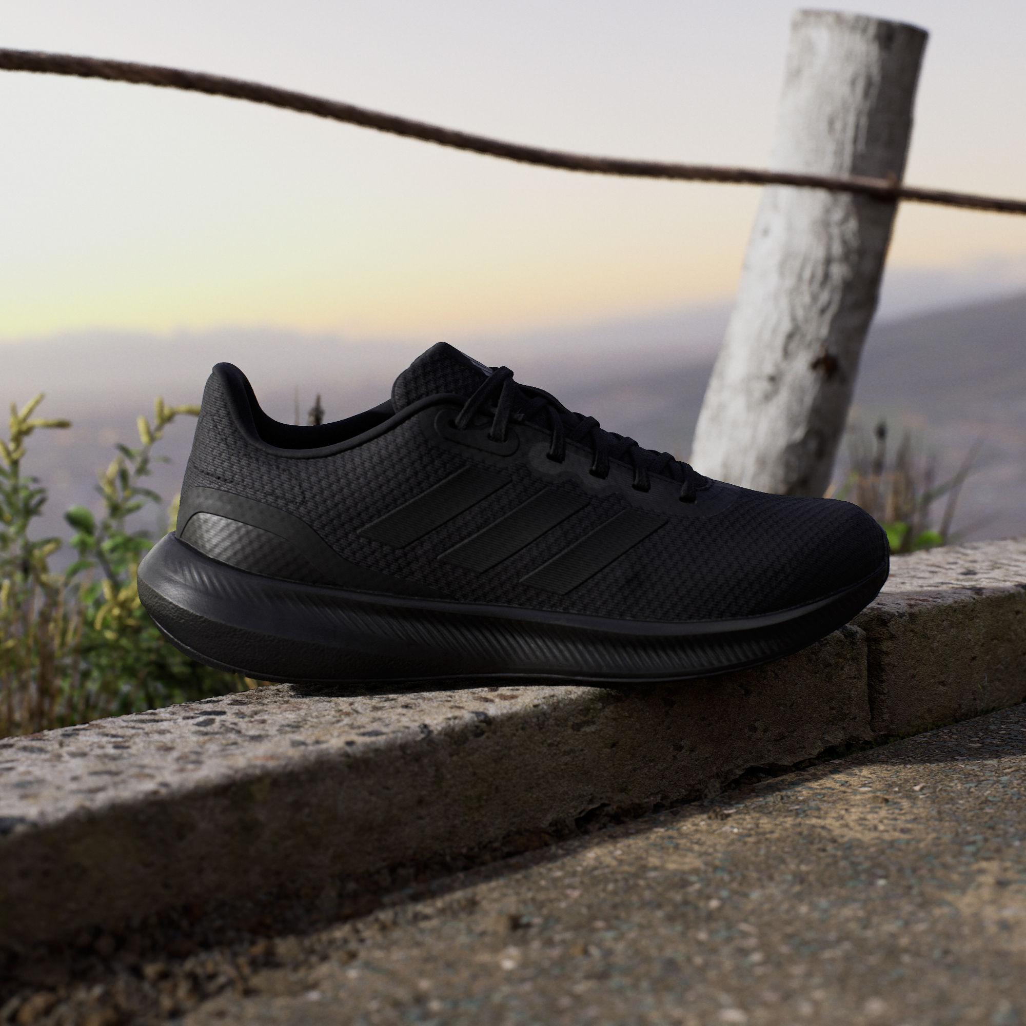 adidas Runfalcon 3 Cloudfoam Low Core Black Carbon 40.5
