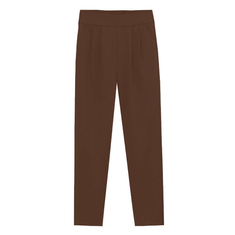 Pleated Business Harlan Pants with Pockets Professional Pants Casual High Waist Suit Pants  Girl