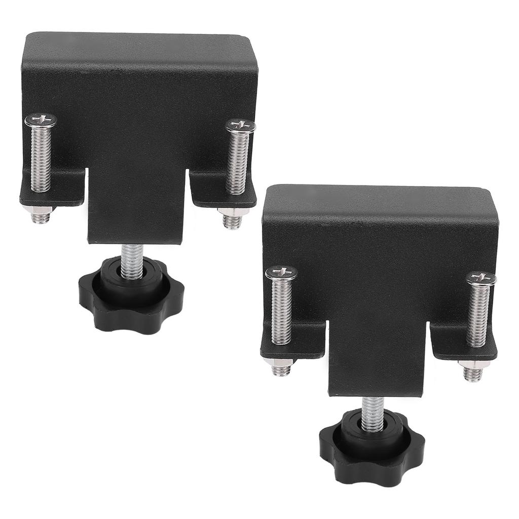 2PCS   Cabinet Clamp Stainless Steel Anti Slip Drawer Front Installation Clamps for Accurate Positioning Woodworking