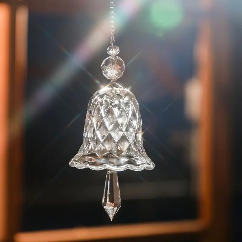 

1 шт. унікальний кристалічний ловці сонця, підвіска-дзвіночок, райдужне скляне вітрове дзвіночки, ловець сонця, різдвяні прикраси