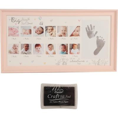 A Keepsake Photo Frame and Baby Prints for the First Year of Life