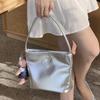 New trendy spring and summer fashion versatile casual armpit bag premium foreign style shoulder handbag PU embroidered women's bag
