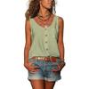 Ladies  Fashion Sleeveless Casual Casual T-Shirt Tank Top For Womens Summer Camisole Tops