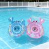 Eco-friendly Thickened PVC Animal Seat Crab Swimming Ring for 1-3 Year Olds