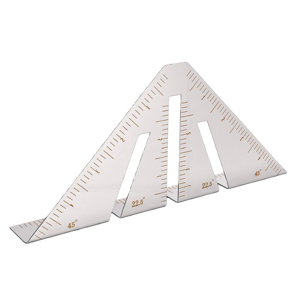 3.35oz Metalworking Miter Square for 45 90 22.5 Degree Angles Miter Square Measuring Tool