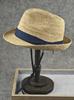 New Natural Raffia Jazz Sun Hats for Woman and Man Foldable Straw Woven Panama Straw Hat Summer Sun Protection Beach Hat 56-58cm