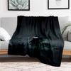 Batman Art Print Poster Dark Knight Wall DecorBlanket Flannel Throw Blanket for Sofa, Bed, Travel, Camping, Office, Couch, Chair