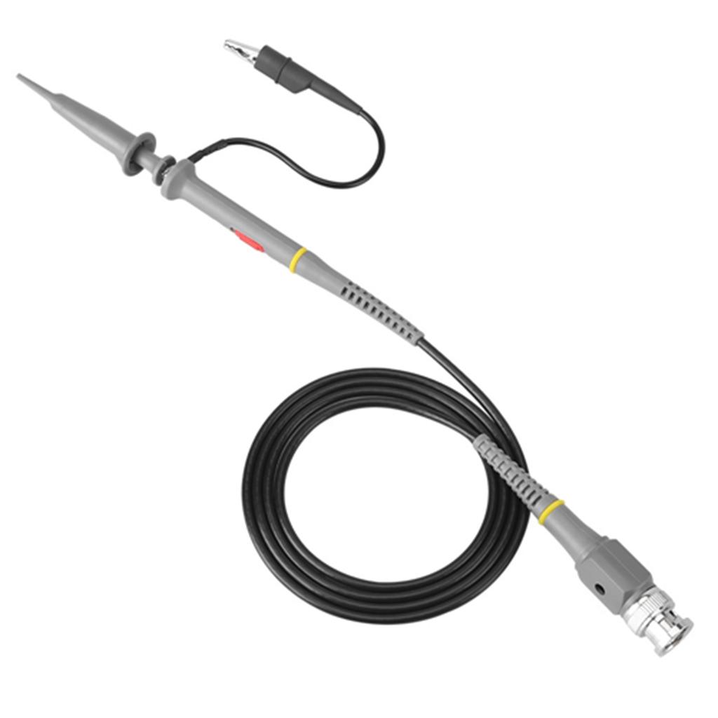 2pcs Precision BNC Oscilloscope Probe Kit 100Mhz Scope Clip 1X   10X Switchable Test Cable