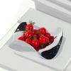 Luxury Mirror Stainless Steel Tray, Irregular Tableware Fruit Plate, Dining Table Decoration Ornaments, Kitchen Storage Box