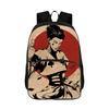 Child Backpacks Cartoon Anime Hunter X Hunter Shoulder Bag Pencil Case Pupil Large Capacity School Bags For Boys Girls Best Gift