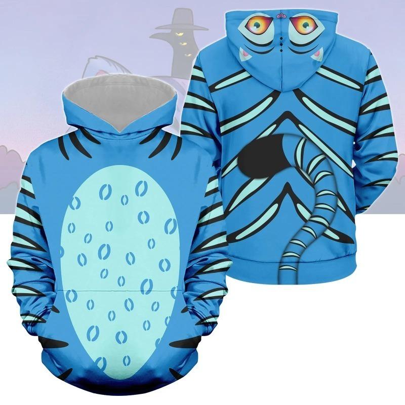 Fashion Women's Hoodies Role-playing 3D Print Girl Daily Casual Pullover Spring And Autumn Long Sleeve Sweatshirt Women's Oversized Top Clothing