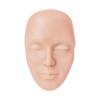 Modelo de Práctica de Silicona de Rostro Humano Simulado para Tatuaje Principiante - Herramienta de Maquillaje para Cejas, Ojos, Labios
