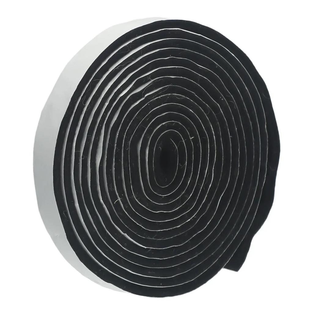 High Heat Barbecue Smoker Gasket BBQ Door Lid Grill Seal Adhesive Sealing Tape Fire Resistant Fibre Self-adhesive