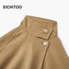 EICHITOO Women's Pure Wool Long Double-Faced Overcoat
