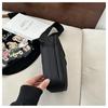2026 Trendy Korean-Style Unisex Canvas Crossbody Bag: Versatile, Stylish, Compact Square Design