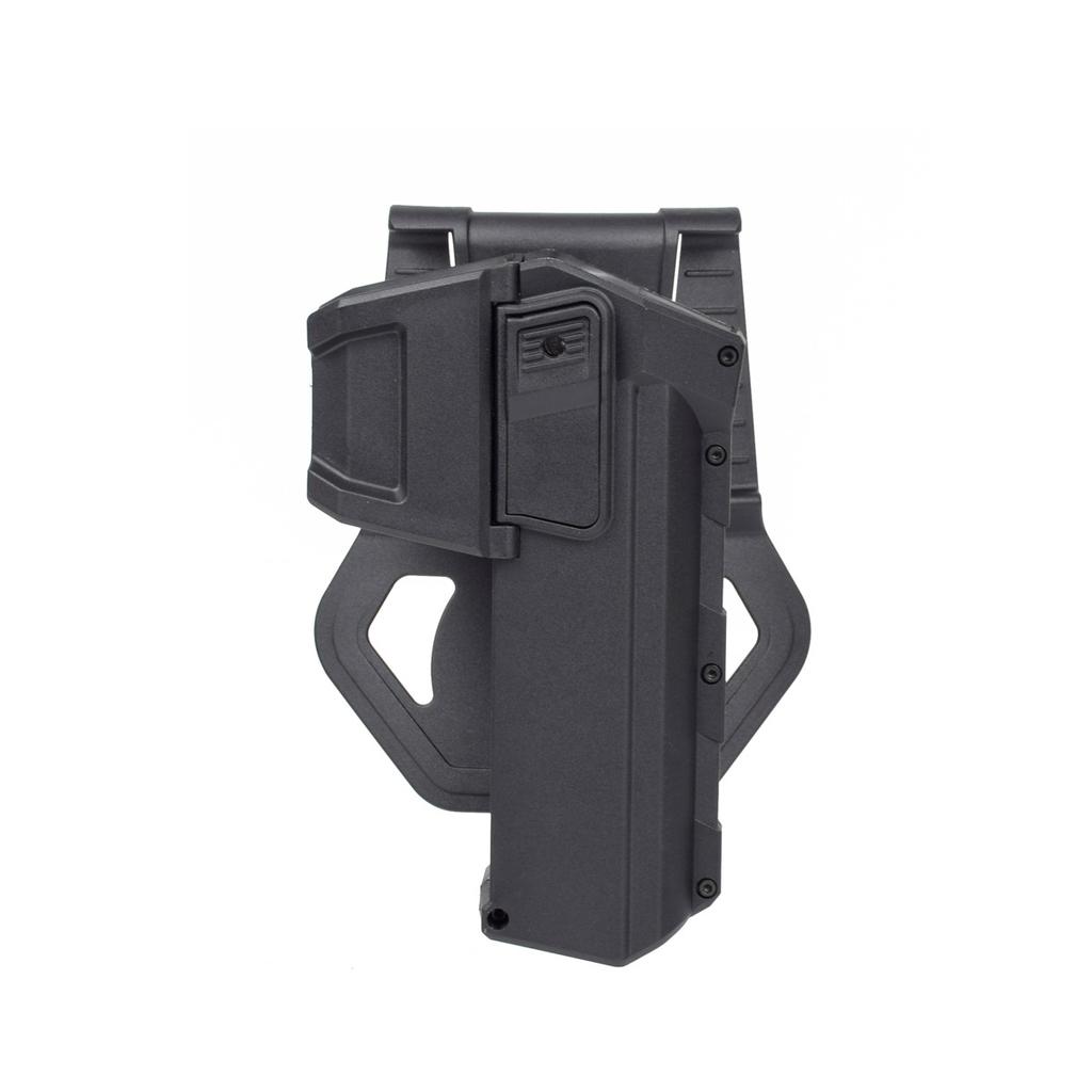 Taktisches Glock 17 18 19 Bewegliches Pistolenholster IR Laser Taschenlampe Montiert Airsoft Colt G17 Verriegelung Waffe Waffenlicht X300