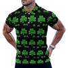 Fashionable Men's Short-Sleeve Buttoned Polo Shirt Summer Casual T-Shirt