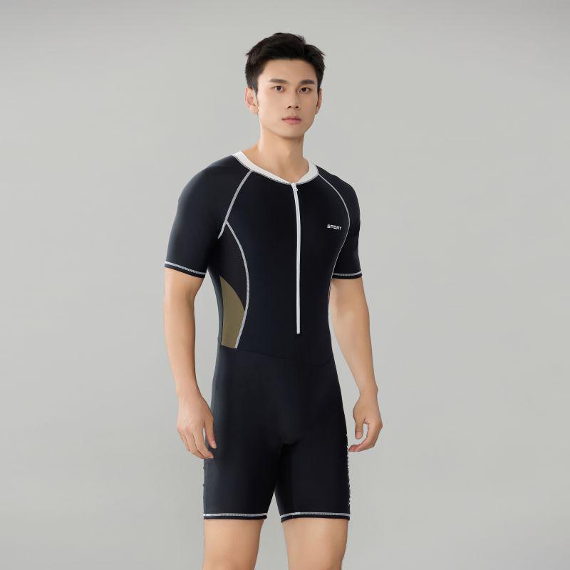 

Мужской гидрокостюм с длинным рукавом и закрывающий все тело для серфинга и снорклинга с защитой от солнца L (50-65kg)